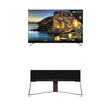 TCL 75C807 75-Inch 4K Ultra HD Roku Smart LED TV with Easel Stand