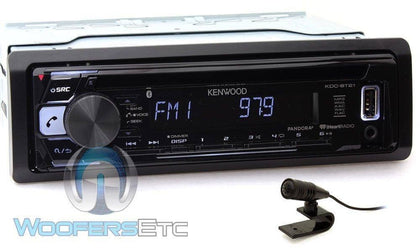 Kenwood KDC-BT21 In-Dash 1-DIN CD/MP3 Car Stereo Receiver