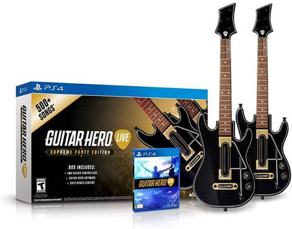 Guitar Hero Live Supreme Party Edition 2 Pack Bundle