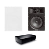 Bose Virtually Invisible 891 In-Wall Speaker- Pair (White) with SoundTouch SA-5 Amplifier