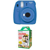 Fujifilm Instax Mini 9 Instant Camera - Cobalt Blue with Twin Pack