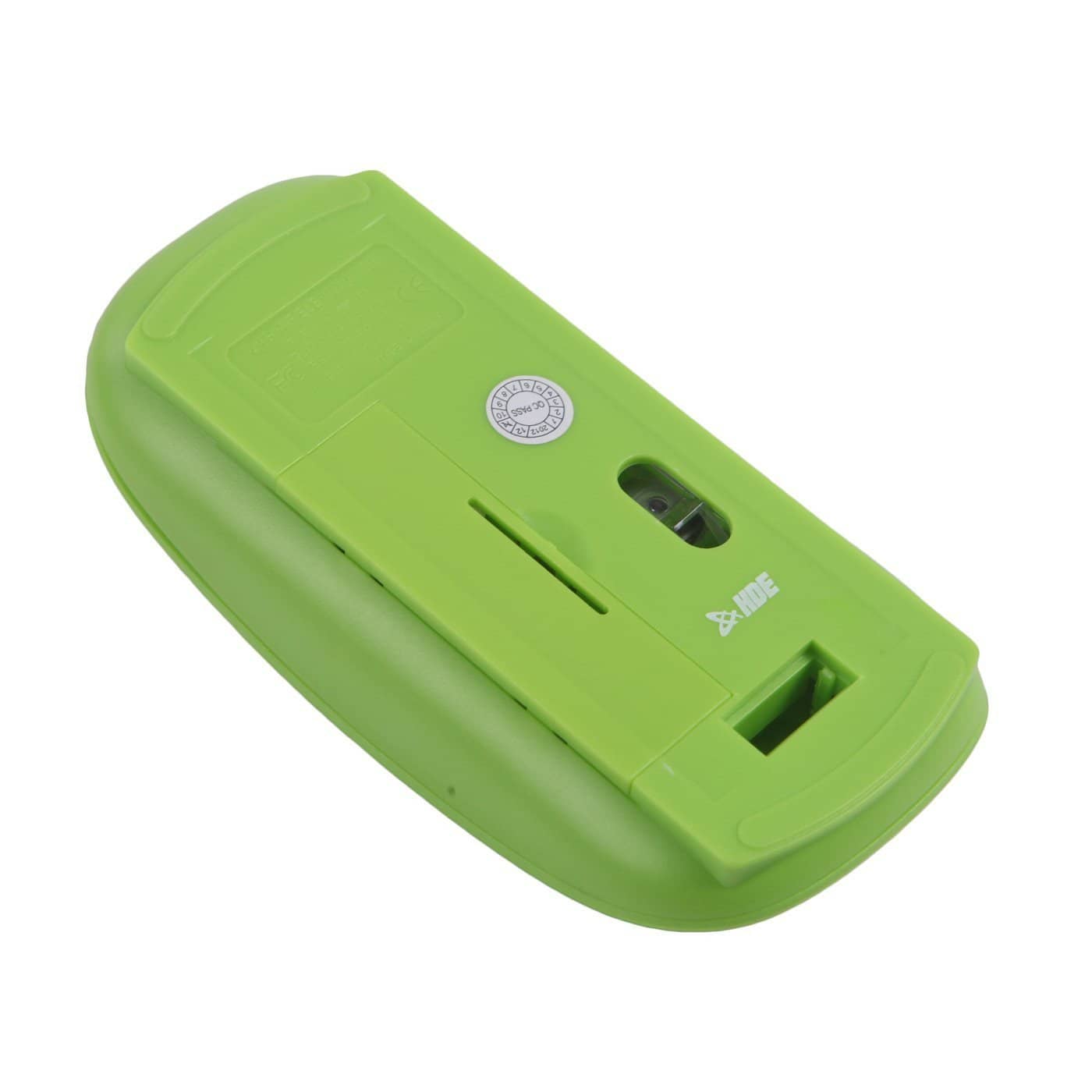 HDE Ultra-Thin Wireless Mouse 2.4GHZ - Green