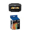 Epson (WF-7210) Inkjet Printer with C/M/Y Standard Capacity Cartridges