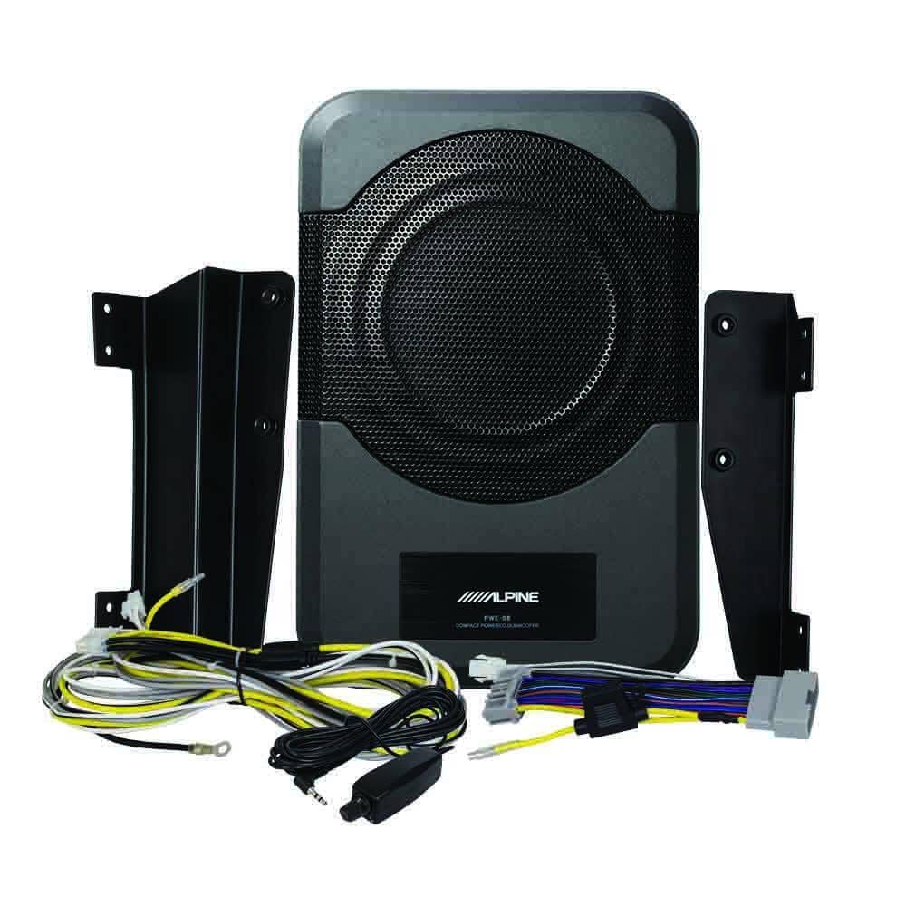 Alpine Electronics PWE-S8-WRA Powered Subwoofer for 2011-Up Jeep Wrangler