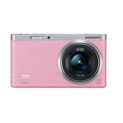 Samsung NX Mini 20.5MP CMOS Smart WiFi & NFC Mirrorless Digital Camera - Pink