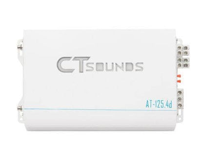 CT Sounds AT-125.4 Class D 4 Channel Car Amplifier