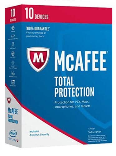 McAfee 2017 Total Protection-10 Devices