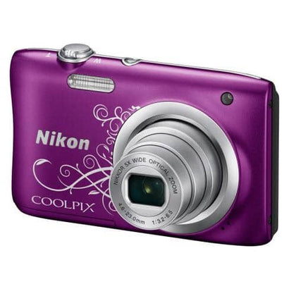 Nikon Coolpix A100 20MP Digital Camera (Decorative Purple)