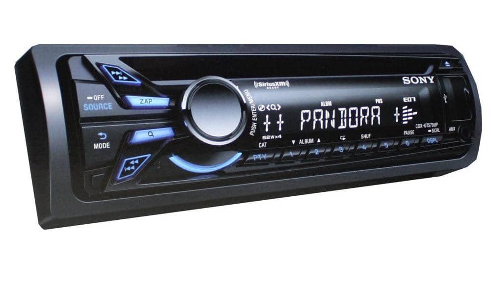 Sony CDXGT570UP CD/MP3 Car Stereo Receiver with Front Aux Input