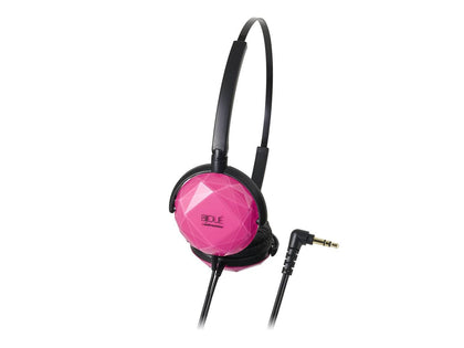 Audio Technica ATH-FW33 Headphones -Pink