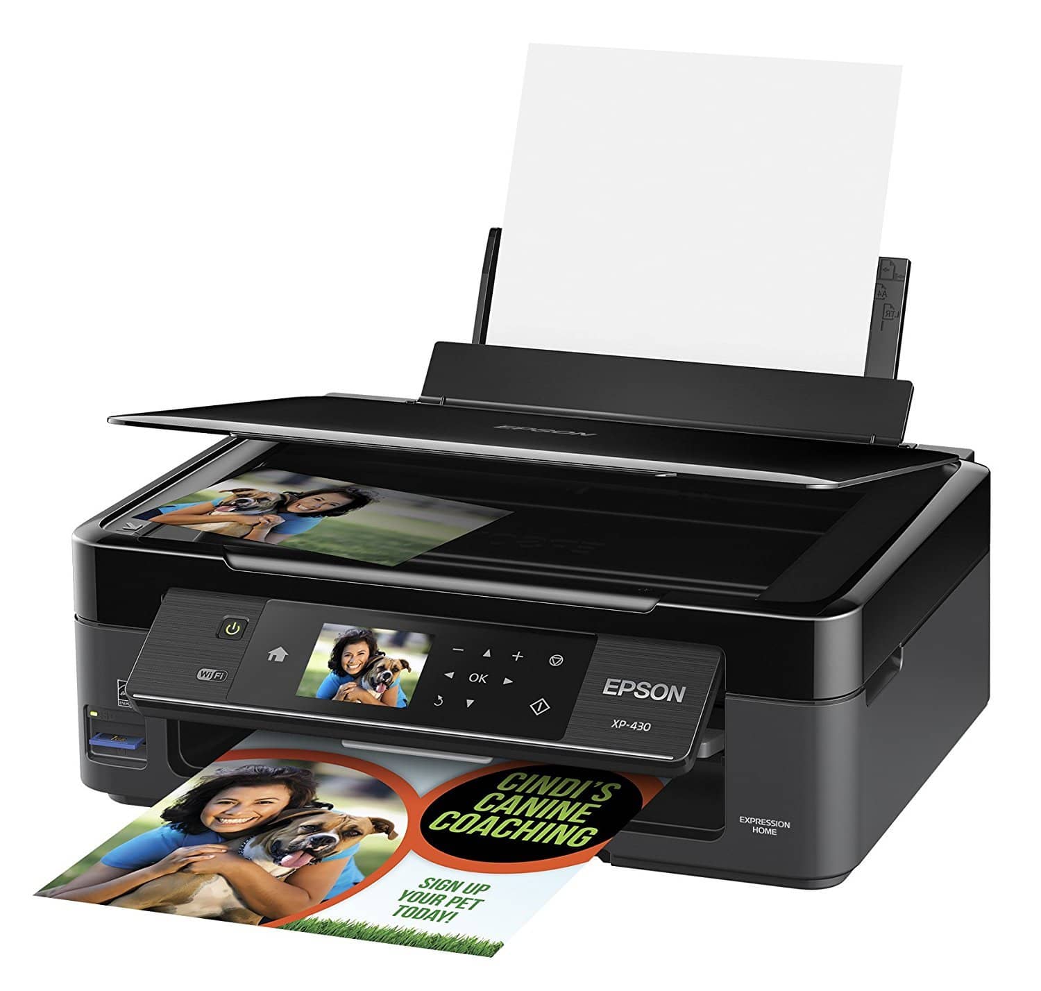Epson Expression Home XP-430 Wireless Color Photo Printer with Scanner and Copier