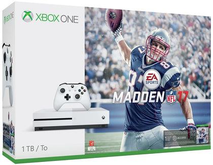 Xbox One S 1TB Console - Madden NFL 17 Bundle