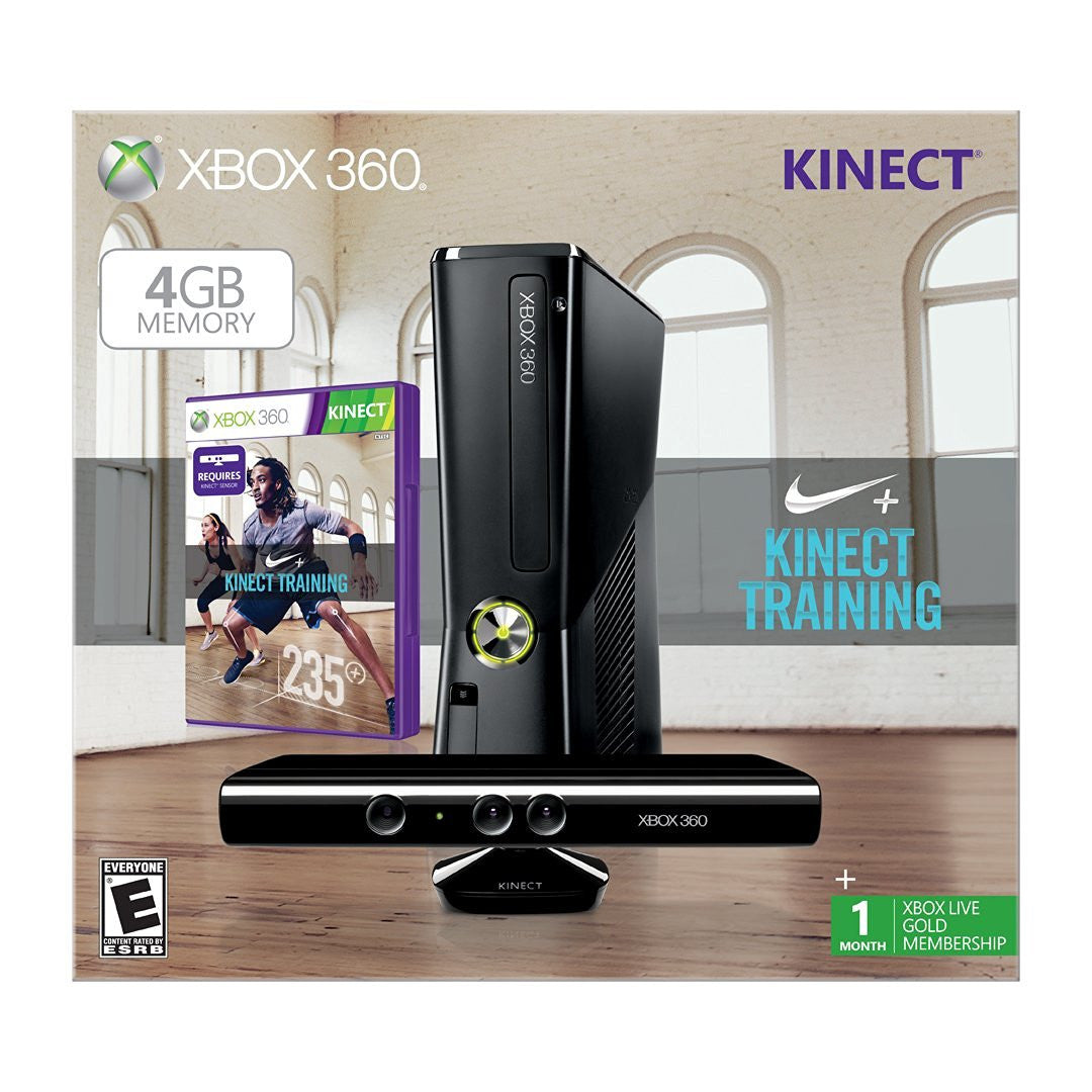 Xbox 360 4GB with Kinect Nike+ Bundle