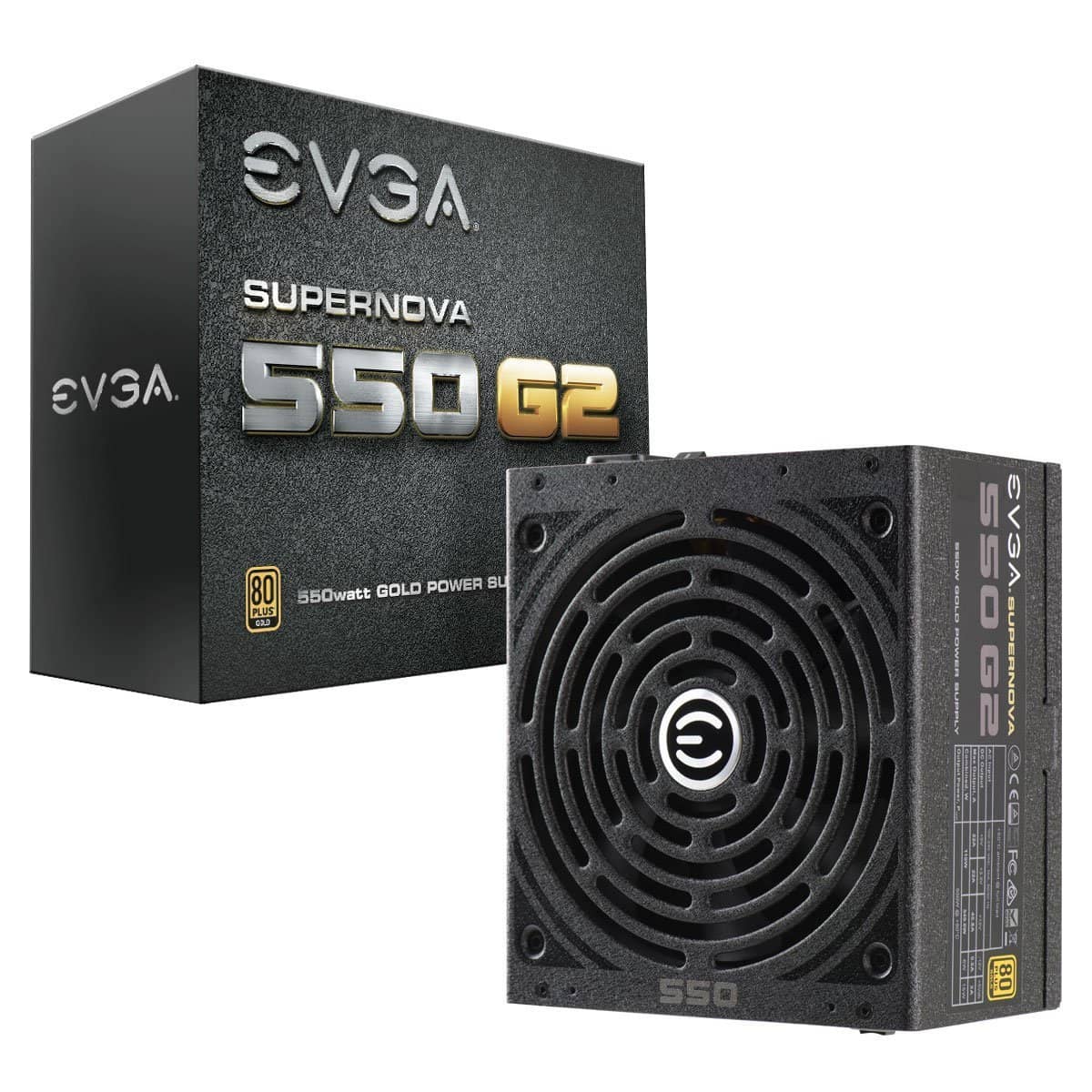 EVGA SuperNOVA 550 G2, 80+ GOLD 550W