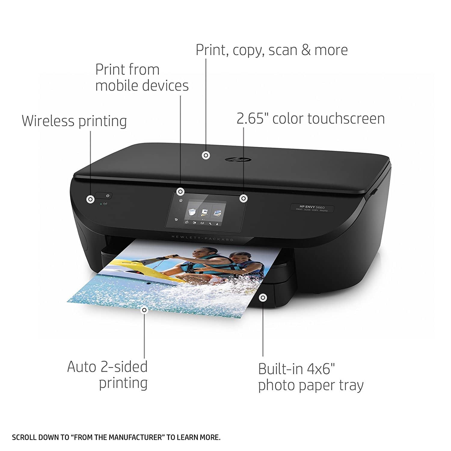HP Envy 5660 Wireless All-in-One Photo Printer