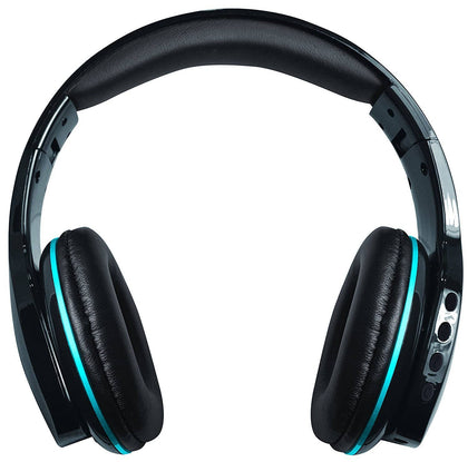 Coby CHBT-609-BLK Focus Wireless Stereo Bluetooth Headphones - Black