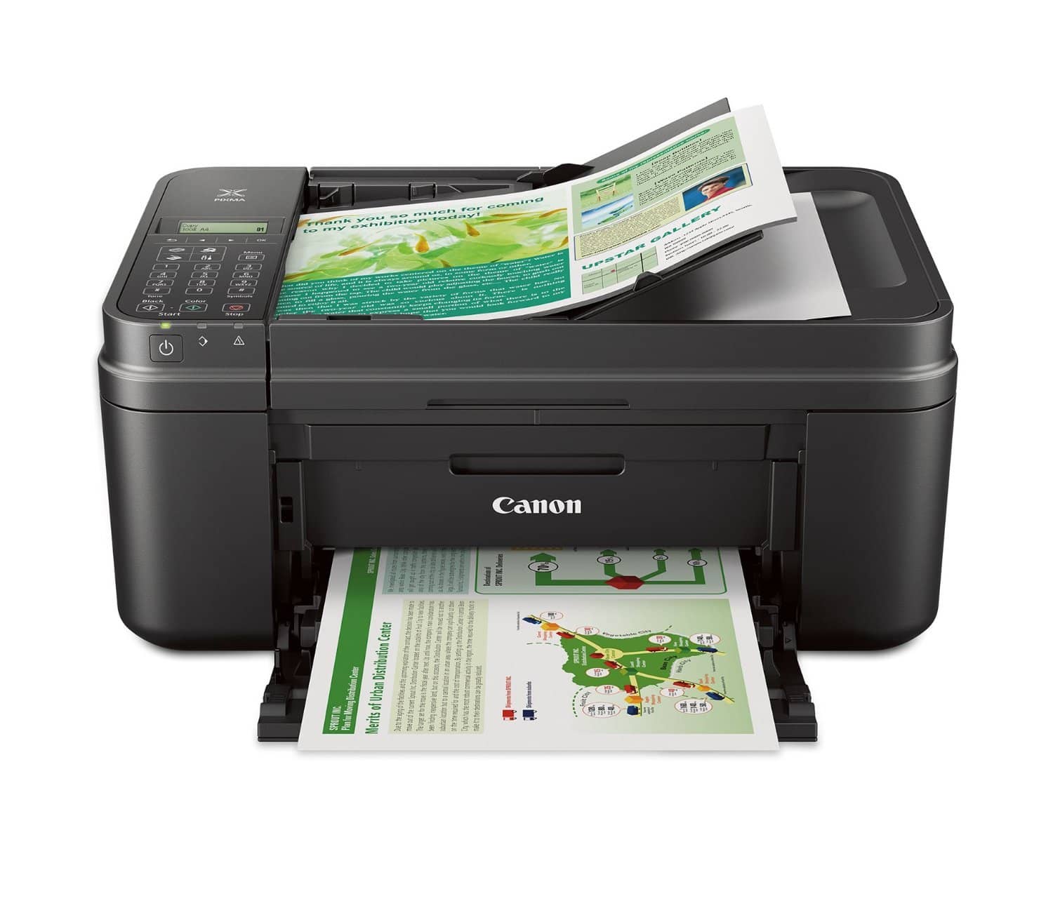 Canon MX492 Wireless All-IN-One Small Printer Ink Bundle