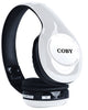 Coby CHBT-705-WHT Scope Wireless Stereo Bluetooth Headphones - White