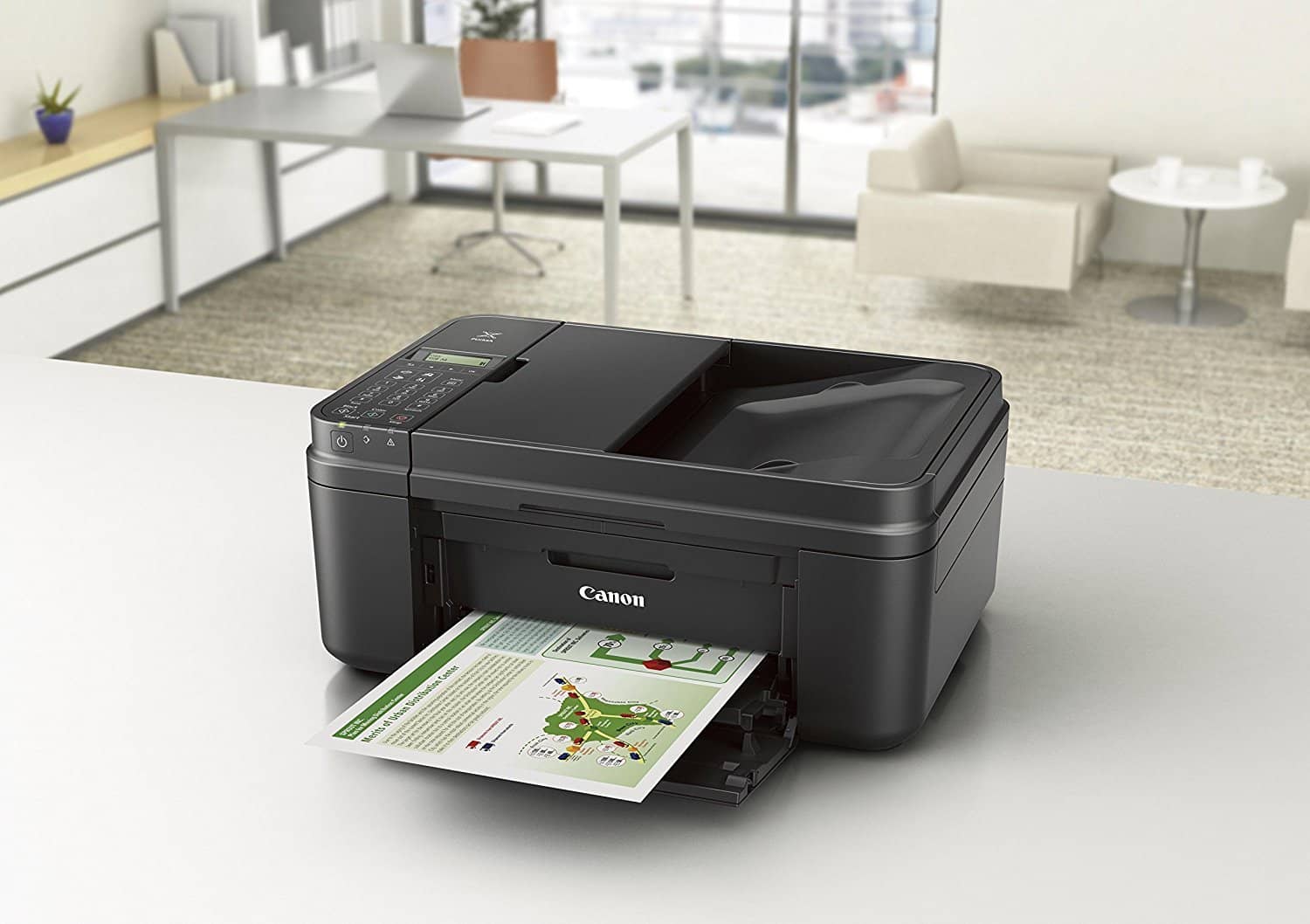 Canon MX492 Wireless All-IN-One Small Printer with Mobile or Tablet Printing