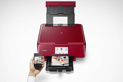 Canon 2230C022 Wireless All-In-One Printer with Scanner and Copier - Red