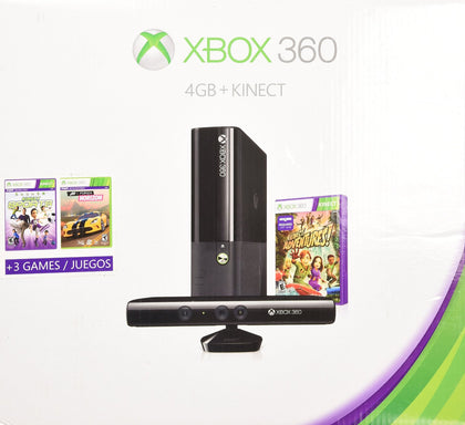 Xbox 360 4gb Kinect Holiday Bundle