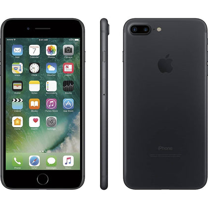 Apple iPhone 7 Plus Unlocked Phone 32 GB - US Version (Black)