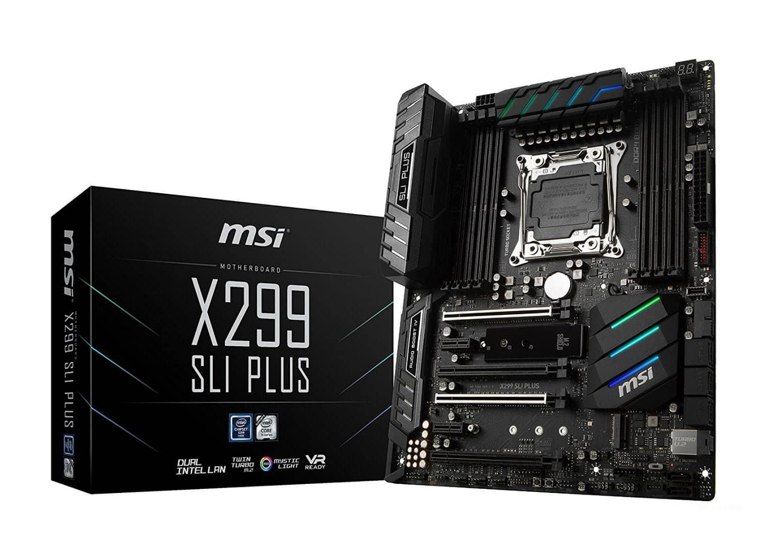 MSI Pro Series Intel X299 LGA 2066 DDR4 USB 3.1 SLI ATX Motherboard