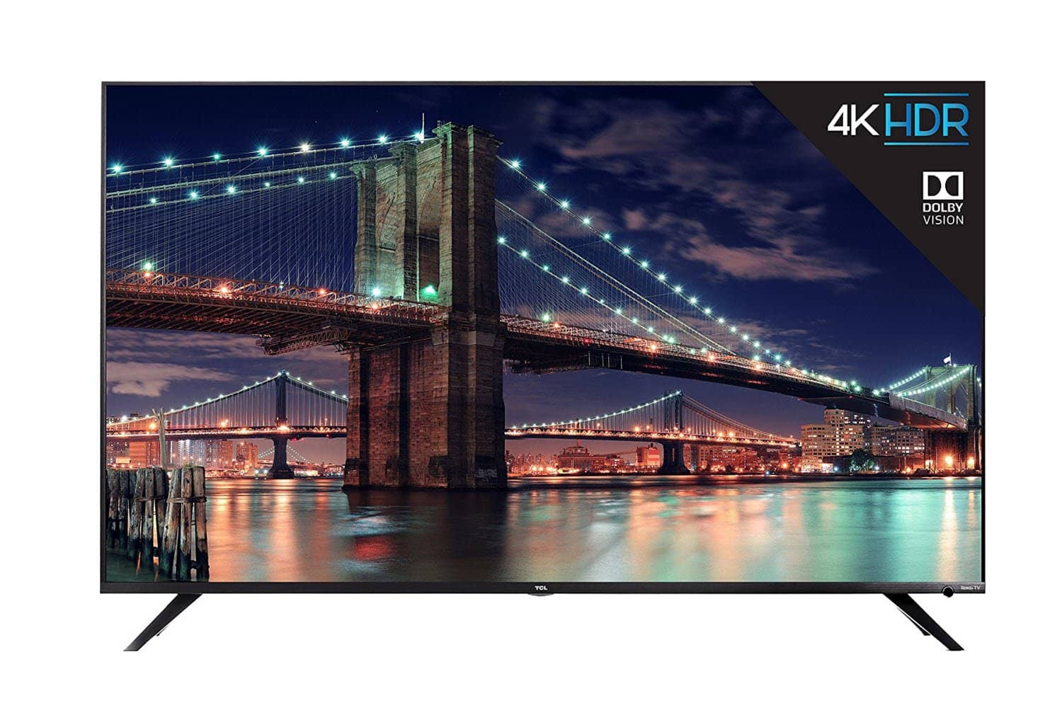 TCL 65R617 65-Inch 4K Ultra HD Roku Smart LED TV