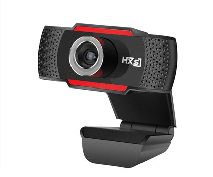 HXSJ HD USB Webcam HD 720P PC Computer Camera Video Calling and Recording with Noise-canceling Mic
