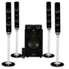 Acoustic Audio AAT2000 Tower 5.1 Home Theater Bluetooth Speaker System with 8