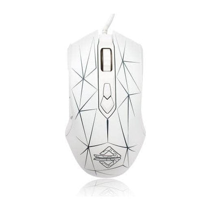 Ajazz Firstblood Watcher RGB Backlit USB Gaming Mouse - Star White