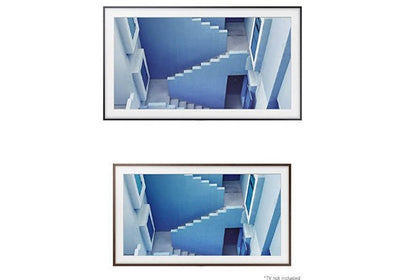 Samsung electronics UN43LS003AFXZA Flat 43-Inch LED 4K UHD Smart Frame TV w/Walnut/Dark Wood Finish