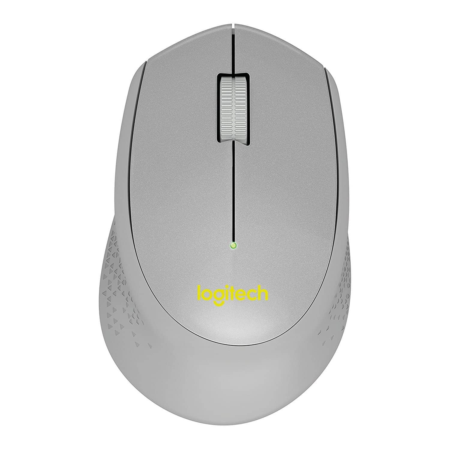 Logitech M330 Silent Plus Wireless Large Mouse - Silver