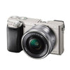 Sony Alpha ILCE6000L/S 24.3MP Mirrorless Digital Camera 4x 3.0 inch wide type TFT LCD (Silver)