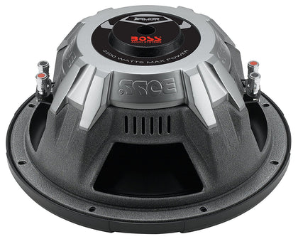 BOSS Audio AR10D 2000 Watt, 10 Inch, Dual 4 Ohm Voice Coil Car Subwoofer