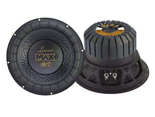 Lanzar MAX12 Max 12-Inch 1000 Watt Small Enclosure 4 Ohm Subwoofer