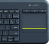 Logitech - K400 Plus Wireless Keyboard - Black