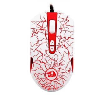 Redragon M701 Lavawolf Gaming Mouse - White