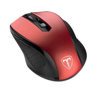 VicTsing - MM057 2.4G Wireless Portable Mobile Mouse - Red