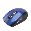 HDE Wireless Optical Computer Mouse 2.4 GHz - Blue