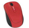 Microsoft Wireless Mobile Mouse 3500 - Flame Red Gloss