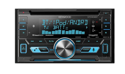 Kenwood DPX502BT Double-Din CD Receiver with USB Interface & Bluetooth