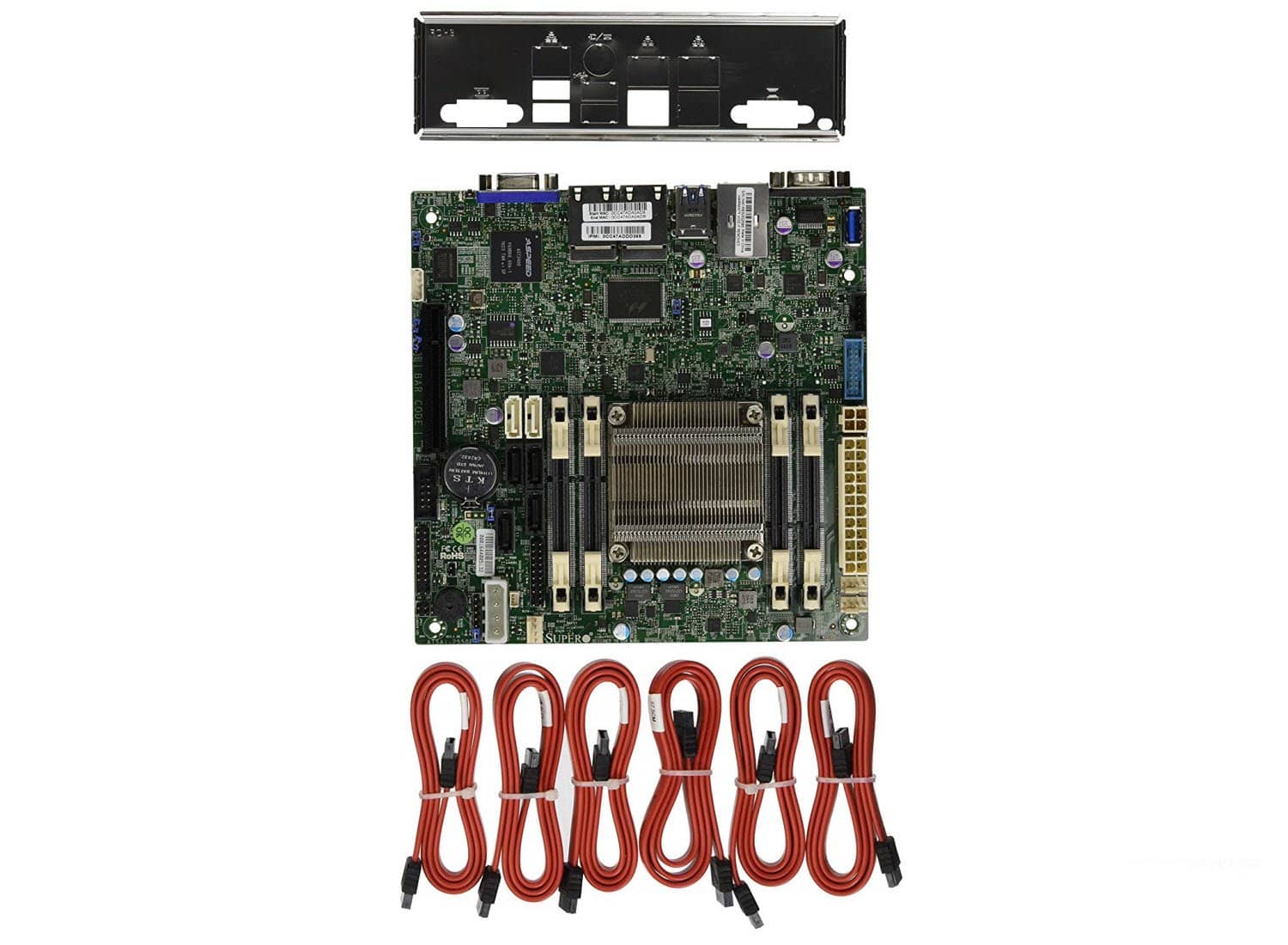 Supermicro Mini ITX A1SAI-2550F-O Quad Core DDR3 1333 MHz Motherboard and CPU Combo
