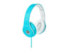 Coby CVH-803-BLU Jammerz Folding Headphones - Blue