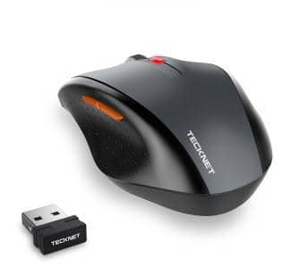 TeckNet - 2.4G Nano Wireless Mouse - Grey