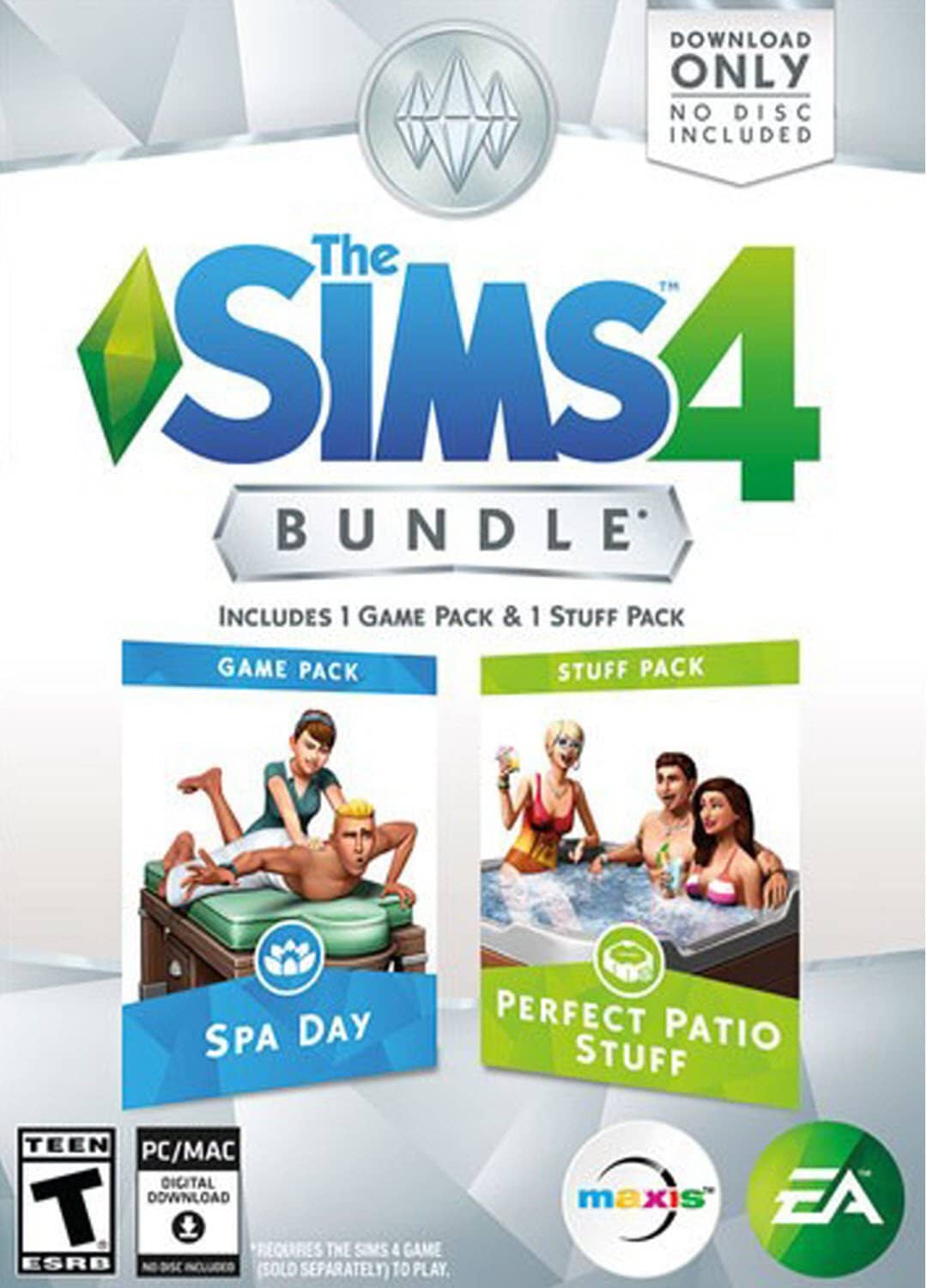 The Sims 4 Spa Day & Perfect Patio Bundle - Windows|Mac