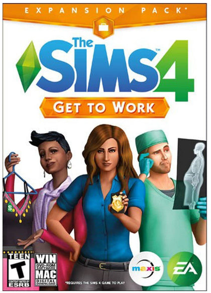 The Sims 4: Get To Work Expansion Pack - Mac|Windows