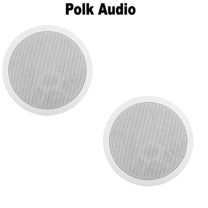 Polk Audio (1 Pair) MC80 High Performance In-Ceiling Speaker Bundle