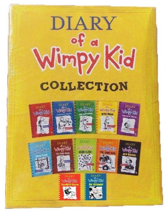Diary of a wimpy Kid Collection Audio Books Sets 1-12