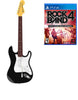 Rock Band 4 Wireless Fender Stratocaster Guitar Controller Bundle - PlayStation 4